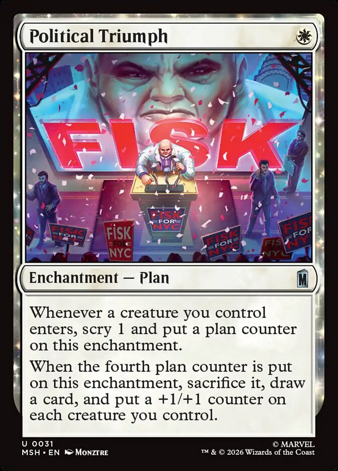 MTG Card Title: Political Triumph MSH/31