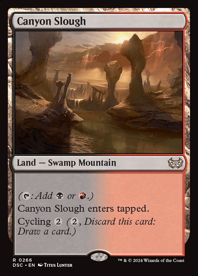 MTG Card Title: Canyon Slough DSC/266