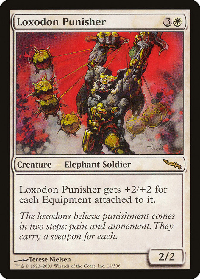 MTG Card Title: Loxodon Punisher MRD/14