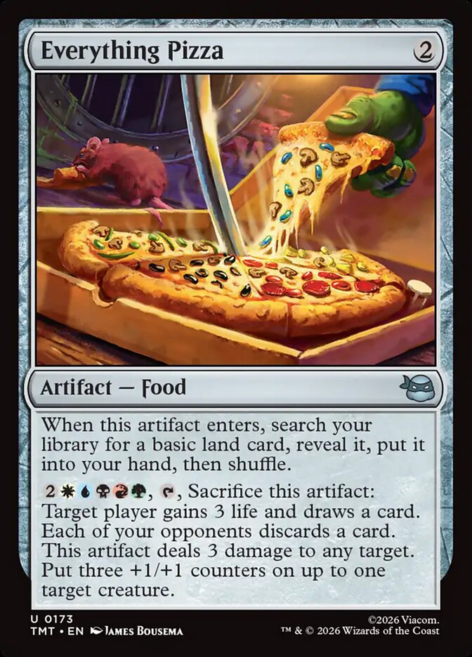 MTG Card Title: Everything Pizza TMT/173