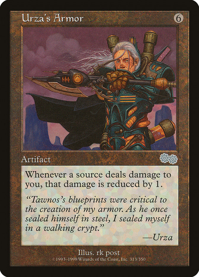 MTG Card Title: Urza's Armor USG/313