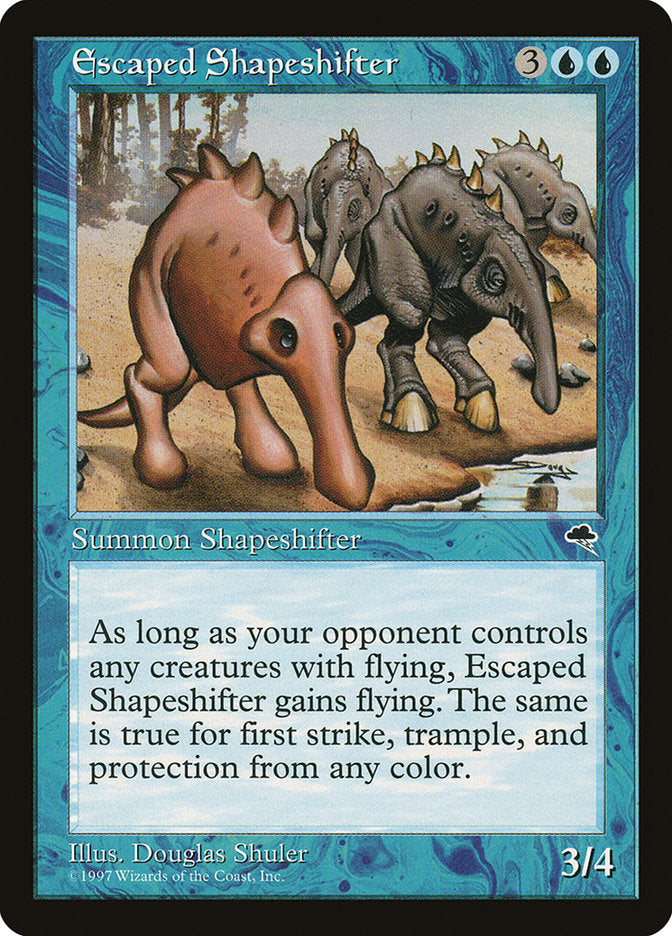 MTG Card Title: Escaped Shapeshifter TMP/62