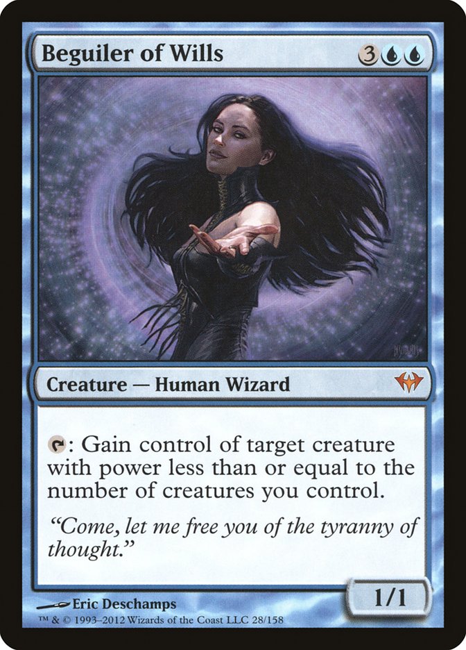 MTG Card Title: Beguiler of Wills DKA/28