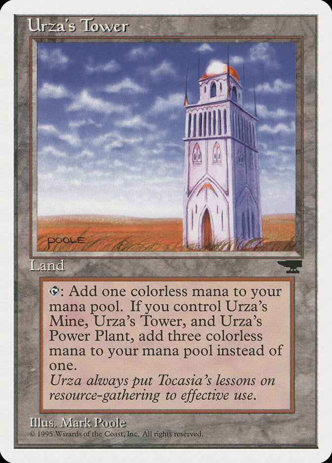 MTG Card Title: Urza's Tower CHR/116b