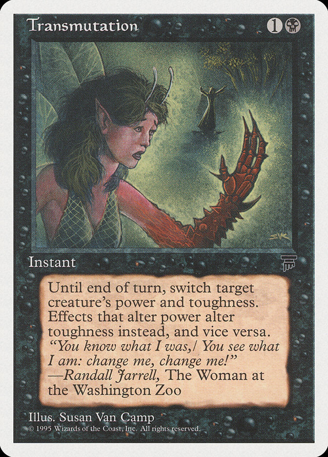 MTG Card Title: Transmutation CHR/40