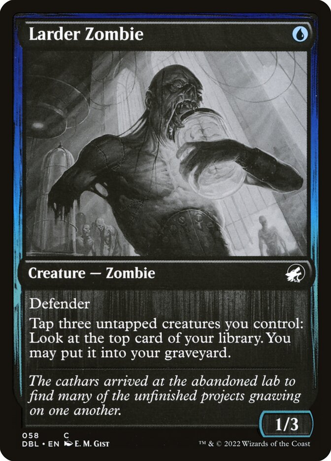 MTG Card Title: Larder Zombie DBL/58