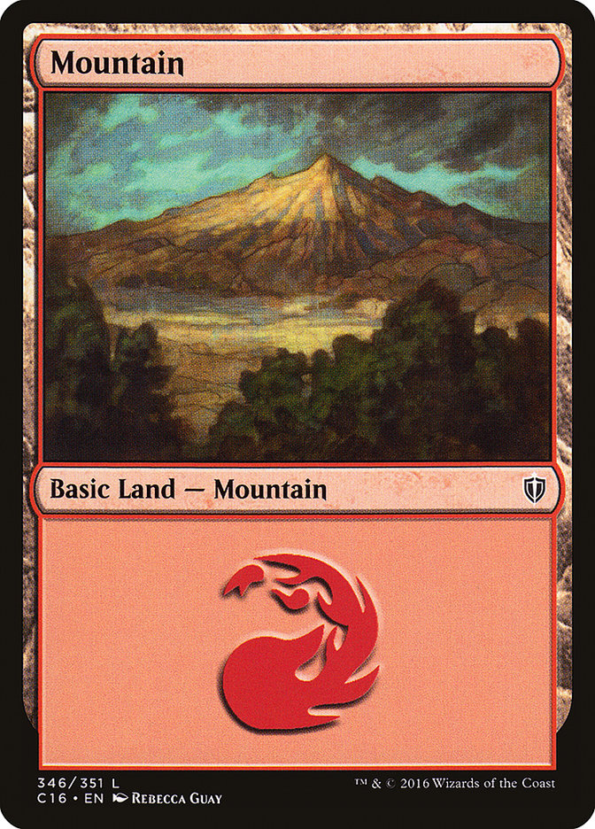 MTG Card Title: Mountain C16/346