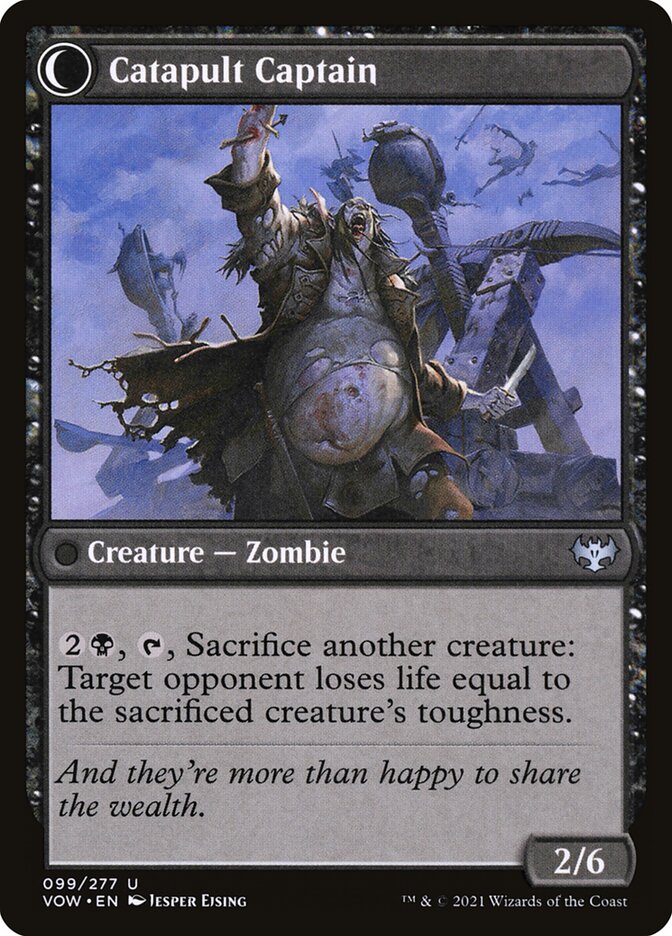 Catapult Fodder // Catapult Captain VOW/99