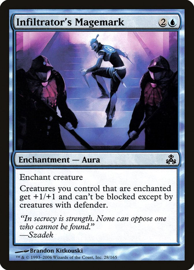MTG Card Title: Infiltrator's Magemark GPT/28