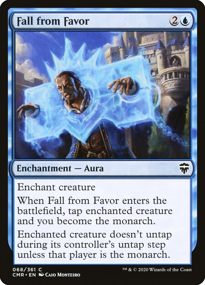 MTG Card Title: Fall from Favor CMR/68