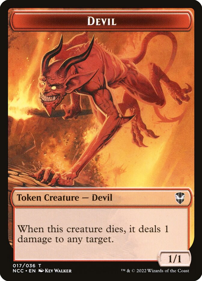 MTG Card Title: Devil TNCC/17