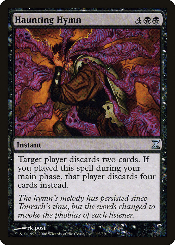 MTG Card Title: Haunting Hymn TSP/112