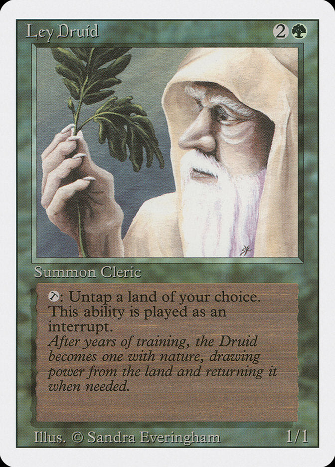 MTG Card Title: Ley Druid 3ED/206