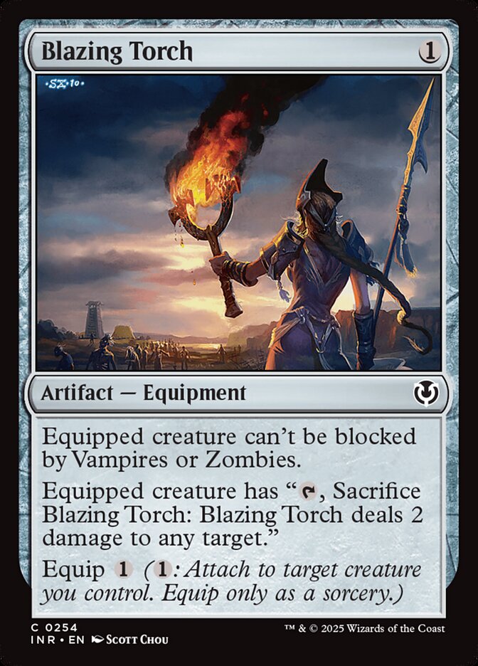 MTG Card Title: Blazing Torch INR/254