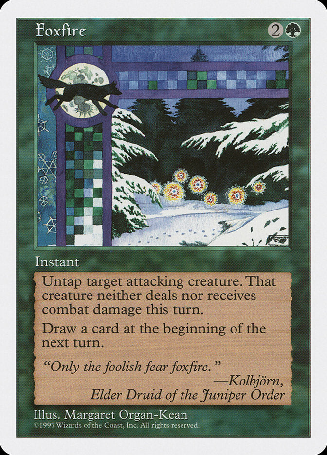 MTG Card Title: Foxfire 5ED/295