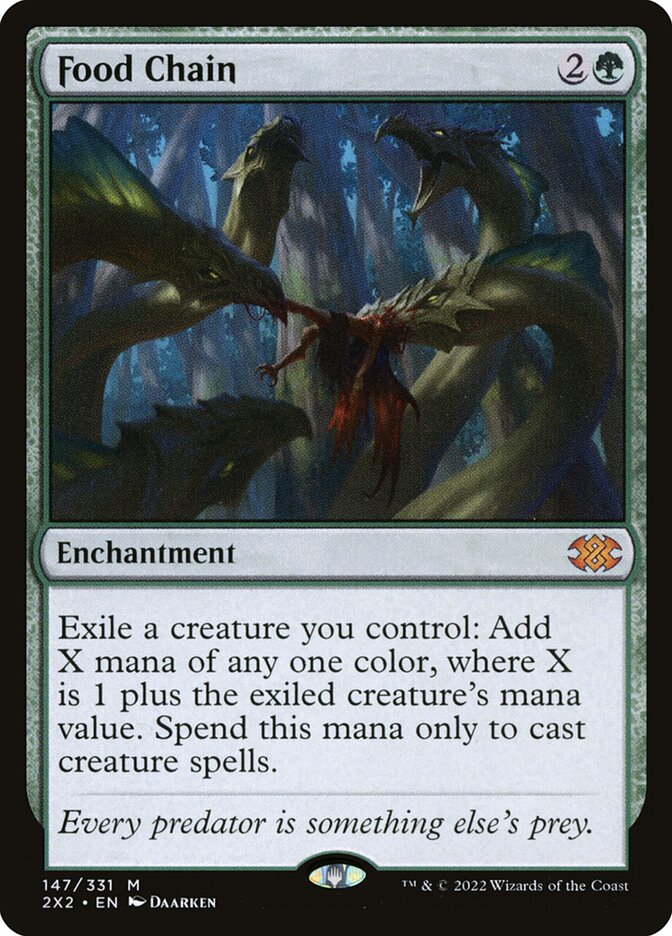 MTG Card Title: Food Chain 2X2/147