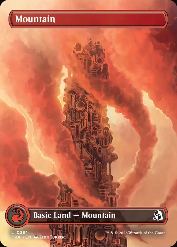 MTG Card Title: Mountain FRA/391