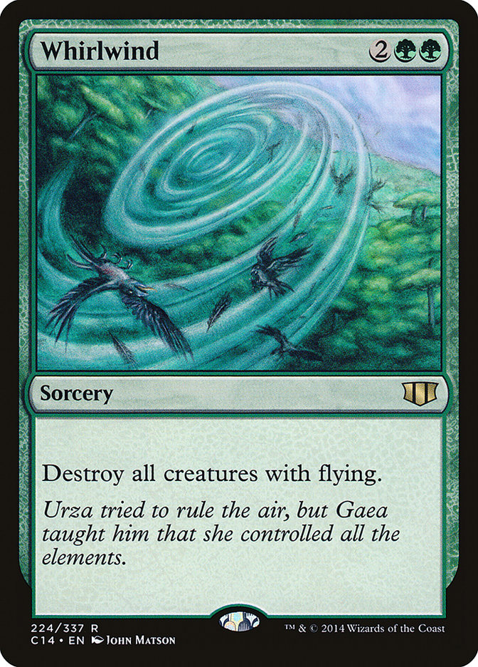 MTG Card Title: Whirlwind C14/224