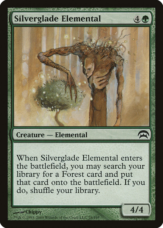 MTG Card Title: Silverglade Elemental HOP/78