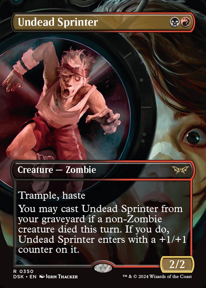 MTG Card Title: Undead Sprinter DSK/350