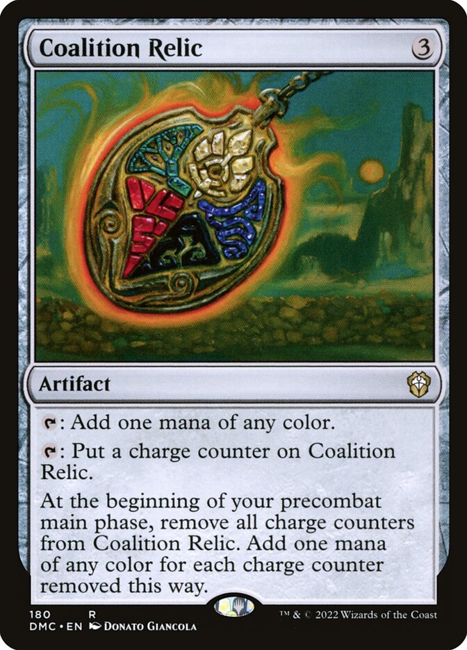 MTG Card Title: Coalition Relic DMC/180