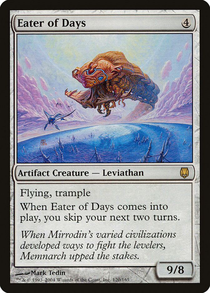 MTG Card Title: Eater of Days DST/120