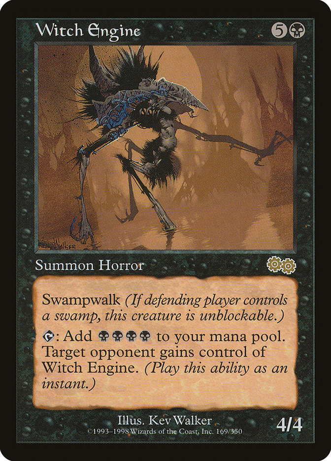 MTG Card Title: Witch Engine USG/169
