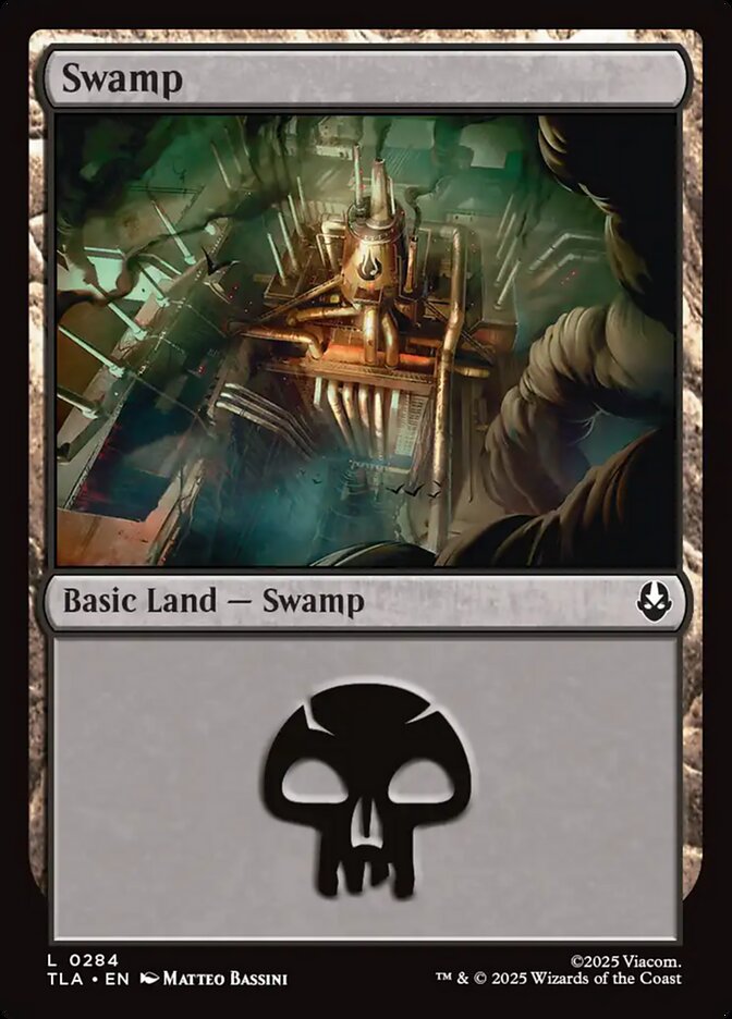 MTG Card Title: Swamp TLA/284