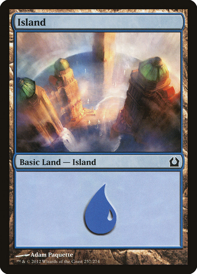 MTG Card Title: Island RTR/257