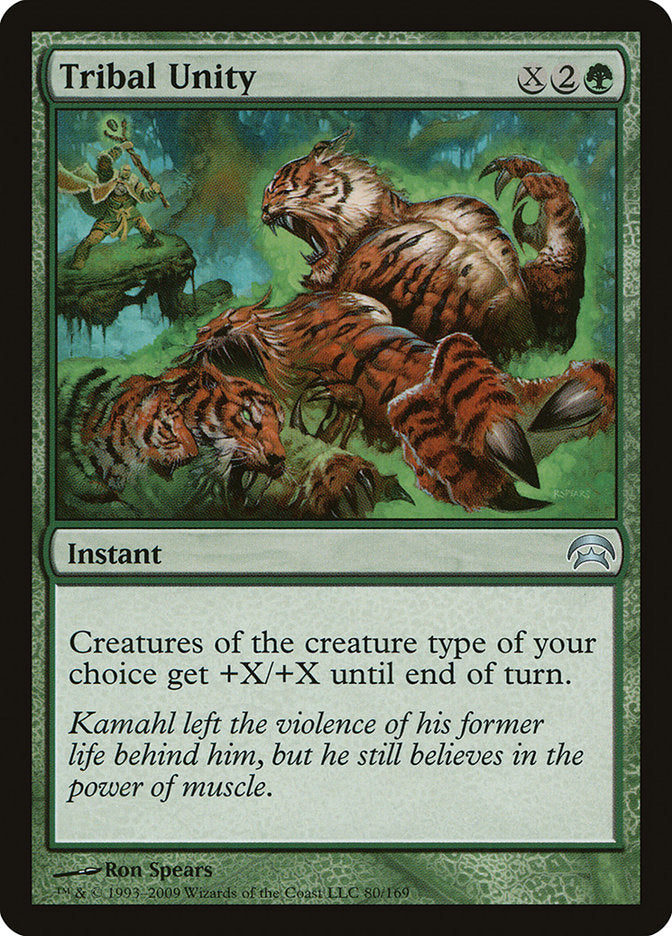 MTG Card Title: Tribal Unity HOP/80