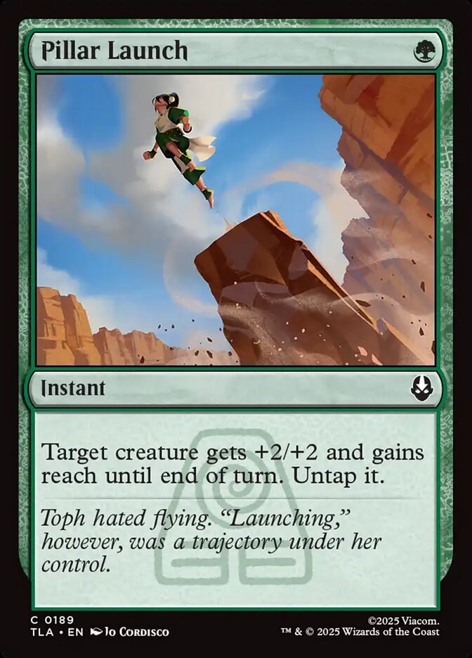 MTG Card Title: Pillar Launch TLA/189