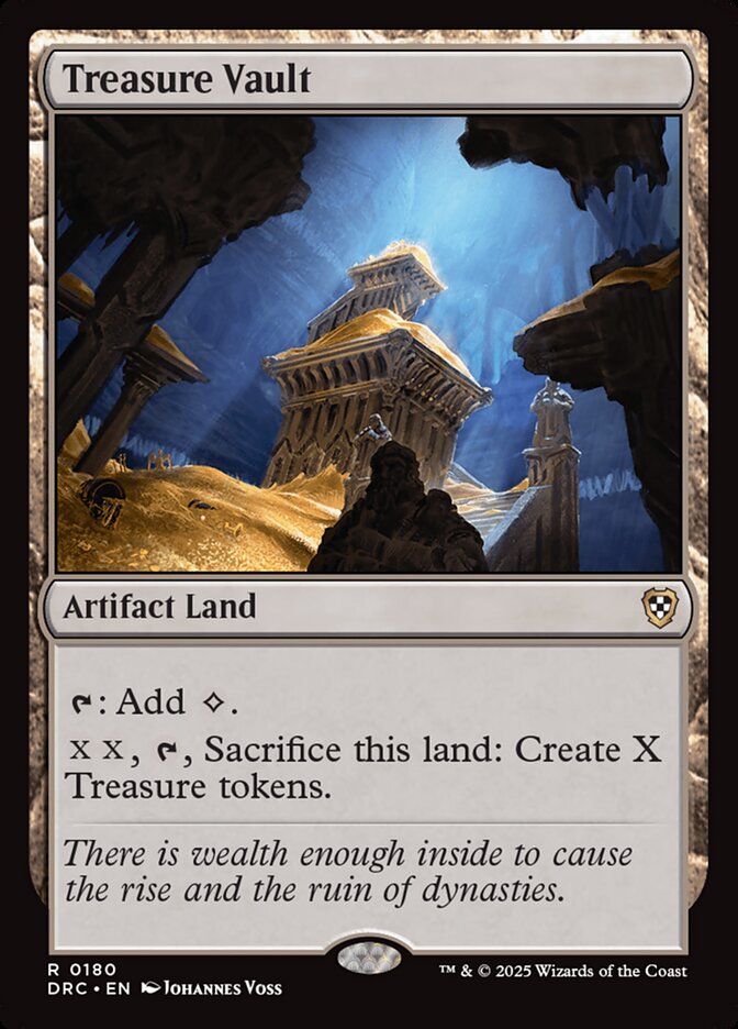 MTG Card Title: Treasure Vault DRC/180