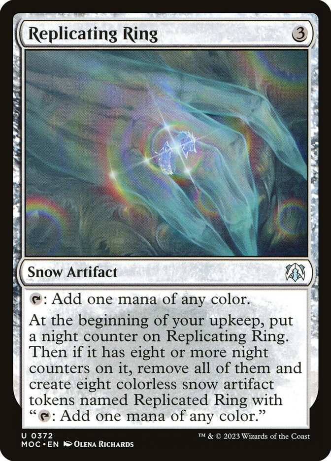 MTG Card Title: Replicating Ring MOC/372