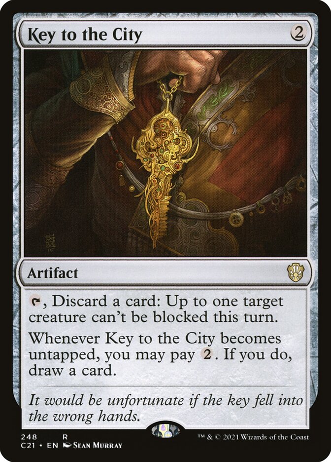 MTG Card Title: Key to the City C21/248