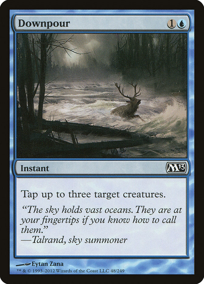 MTG Card Title: Downpour M13/48