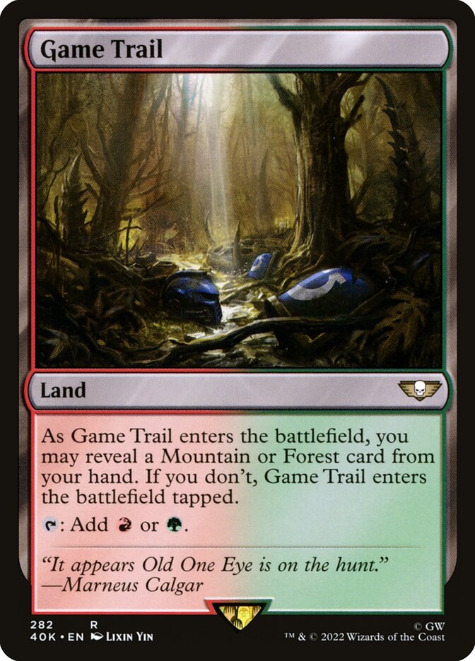 MTG Card Title: Game Trail 40K/282