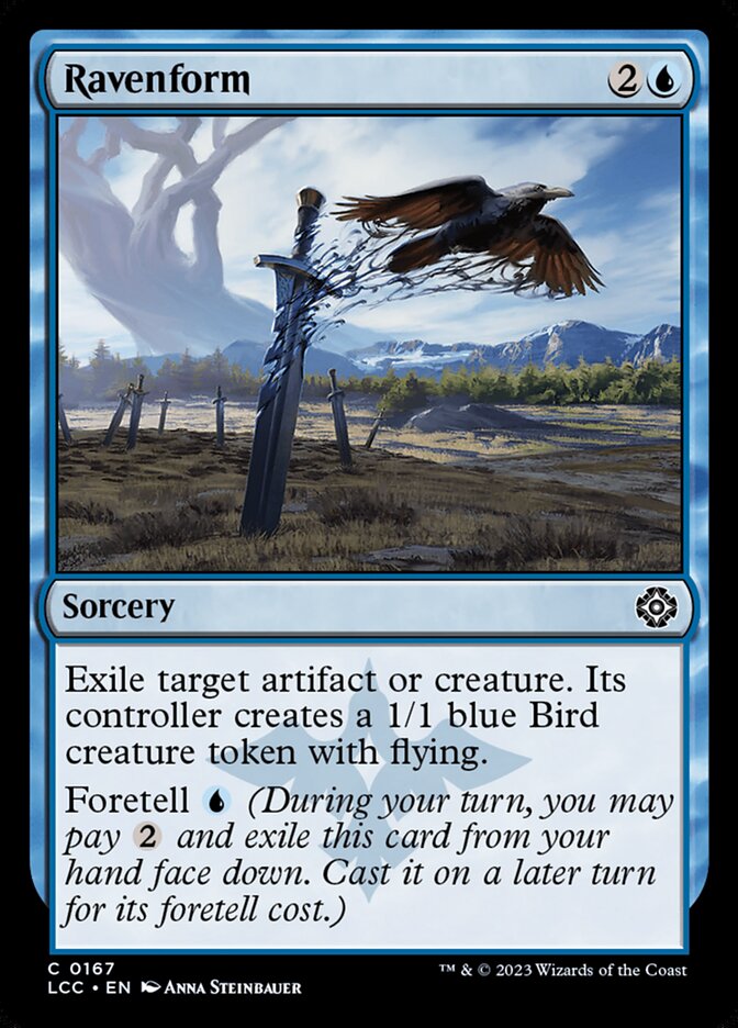MTG Card Title: Ravenform LCC/167