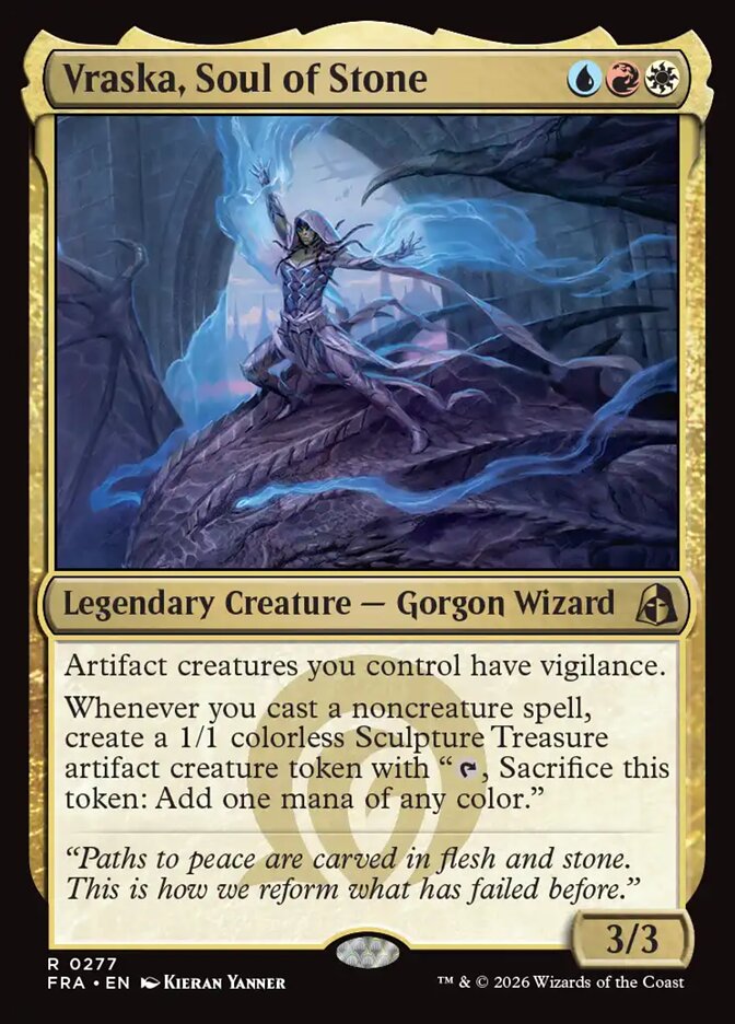 MTG Card Title: Vraska, Soul of Stone FRA/277
