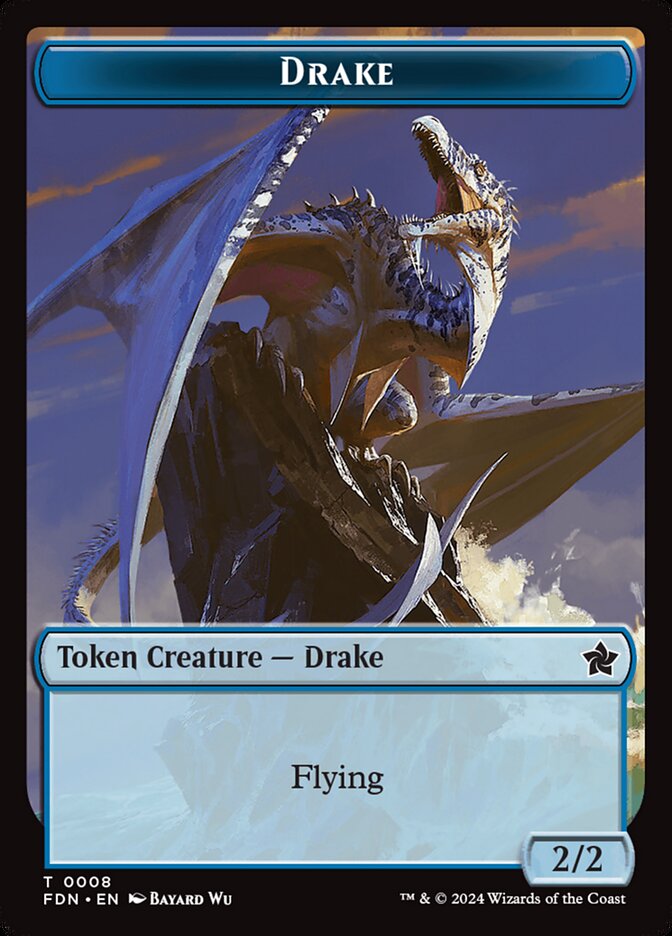 MTG Card Title: Drake TFDN/8