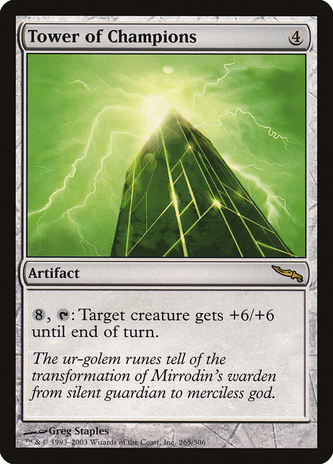 MTG Card Title: Tower of Champions MRD/265