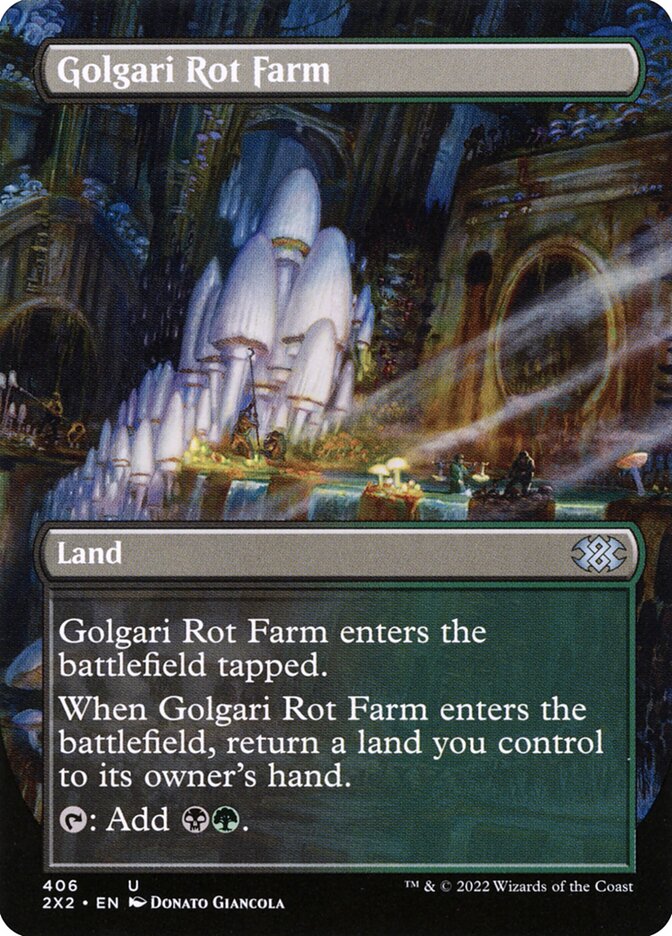MTG Card Title: Golgari Rot Farm 2X2/406