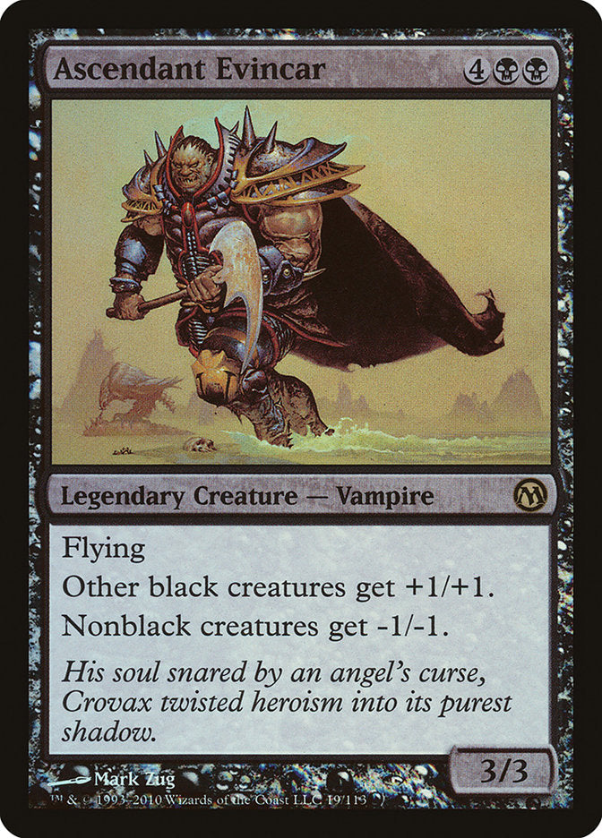 MTG Card Title: Ascendant Evincar DPA/19
