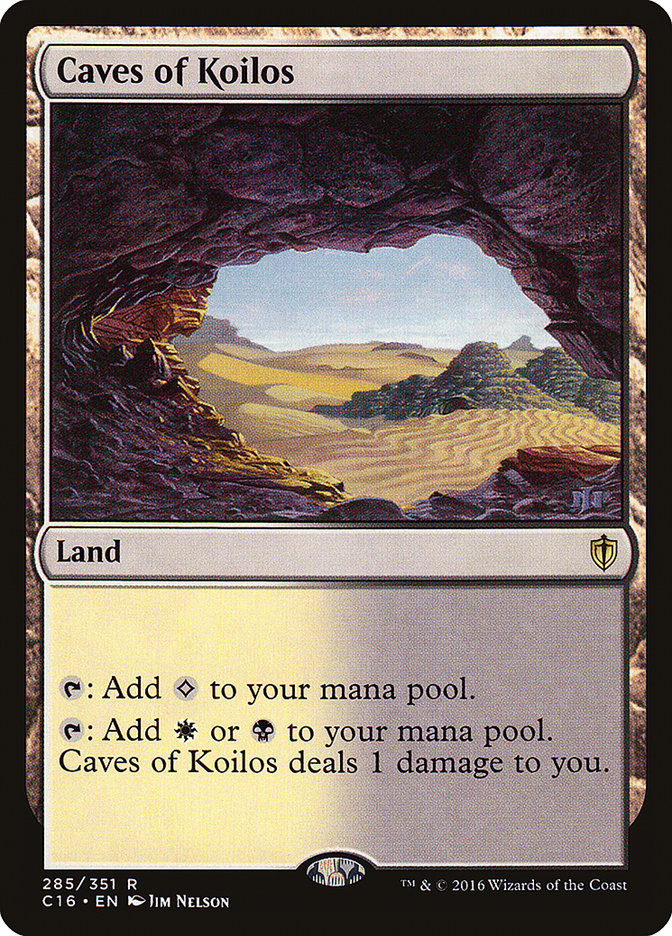 MTG Card Title: Caves of Koilos C16/285