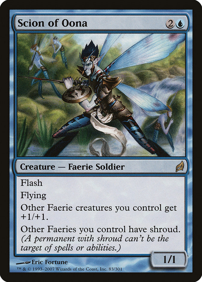 MTG Card Title: Scion of Oona LRW/83
