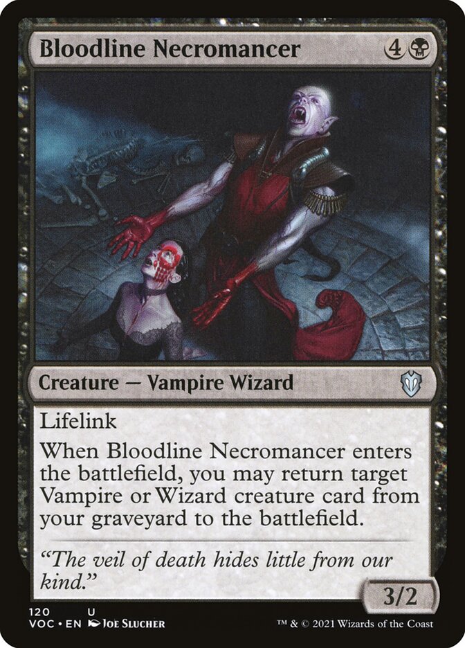 MTG Card Title: Bloodline Necromancer VOC/120
