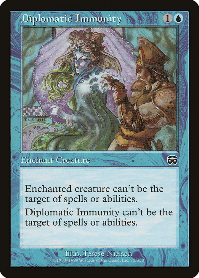 MTG Card Title: Diplomatic Immunity MMQ/75