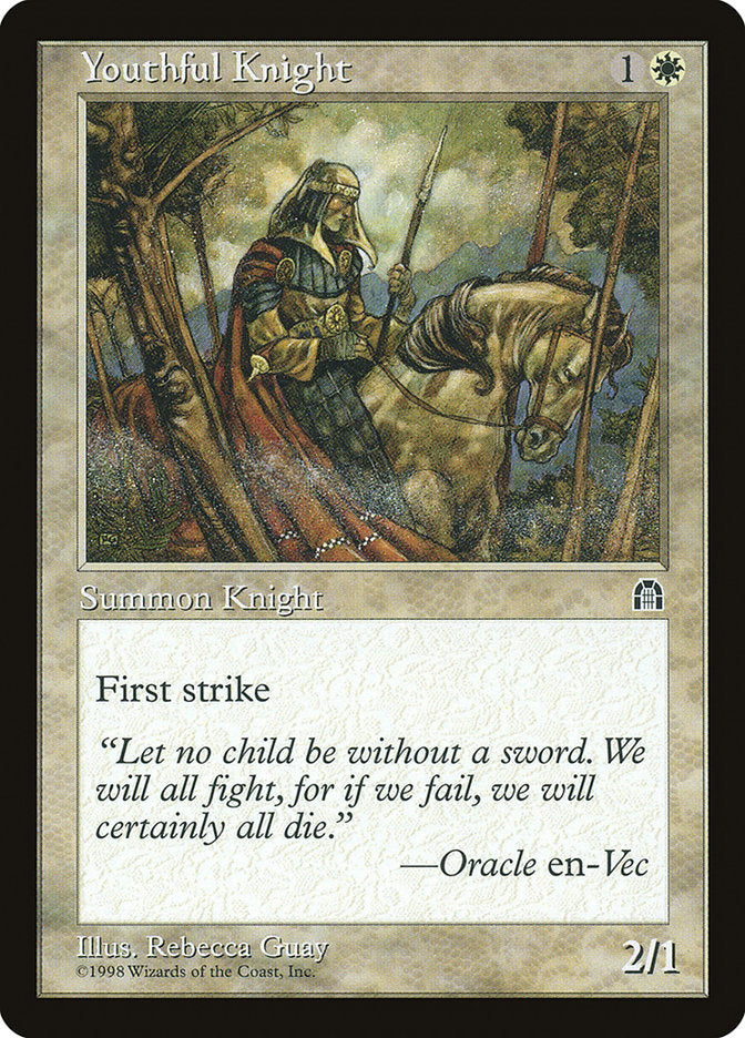 MTG Card Title: Youthful Knight STH/25