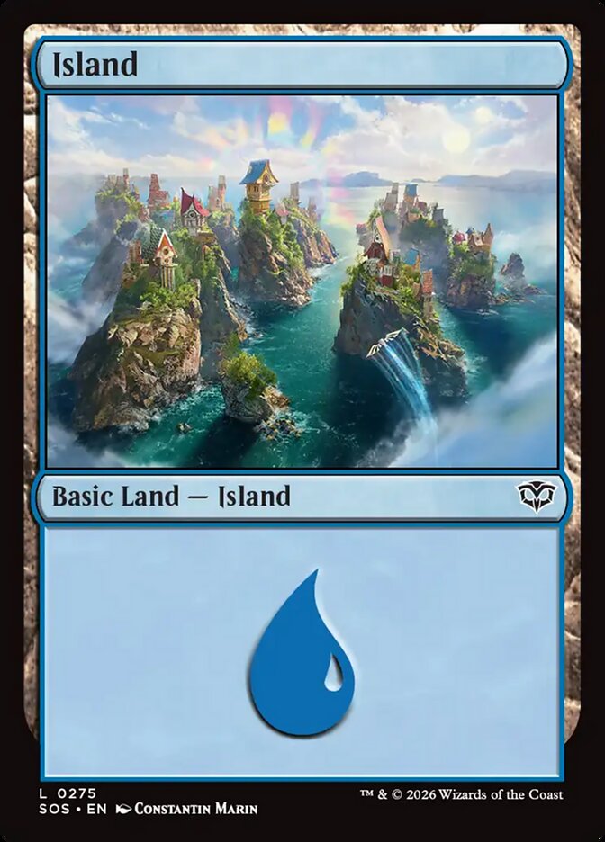 MTG Card Title: Island SOS/275