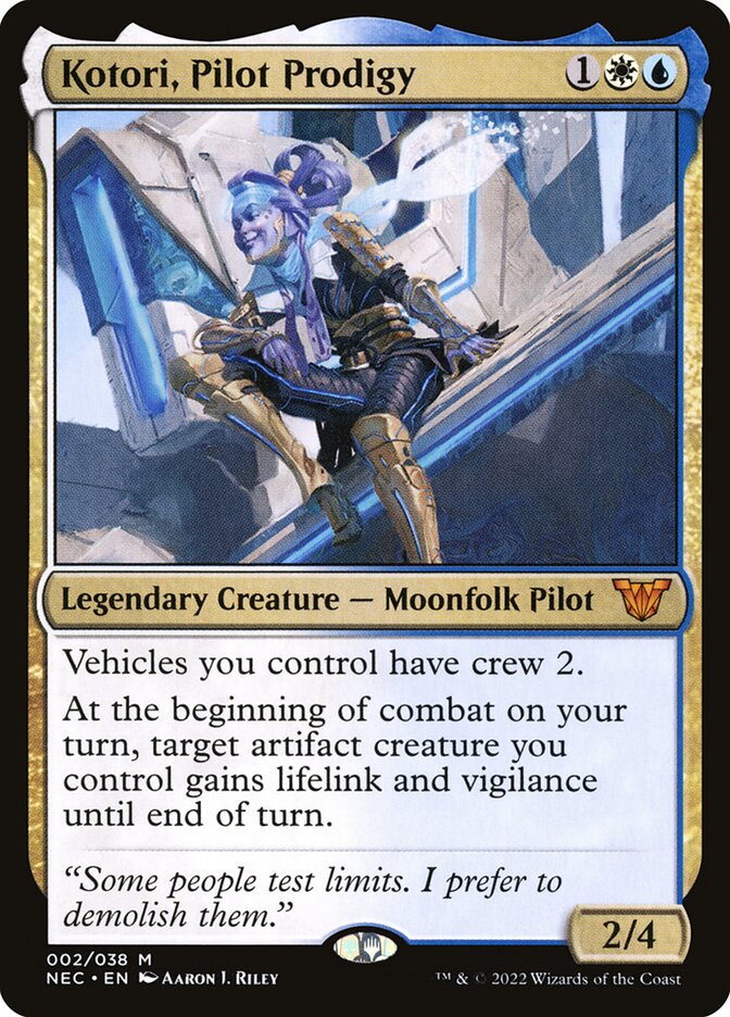 MTG Card Title: Kotori, Pilot Prodigy NEC/2