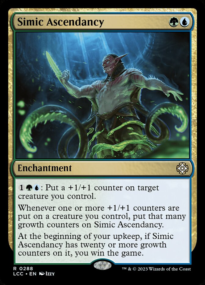 MTG Card Title: Simic Ascendancy LCC/288